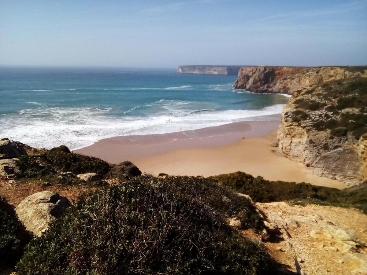 Casa Do Beliche - Frente Praia, Grande Terraco Privado Sagres Exterior foto